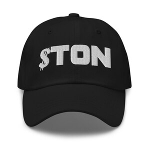 Gorra de béisbol bordada con criptomoneda Ticker TON Toncoin Gorra de papá