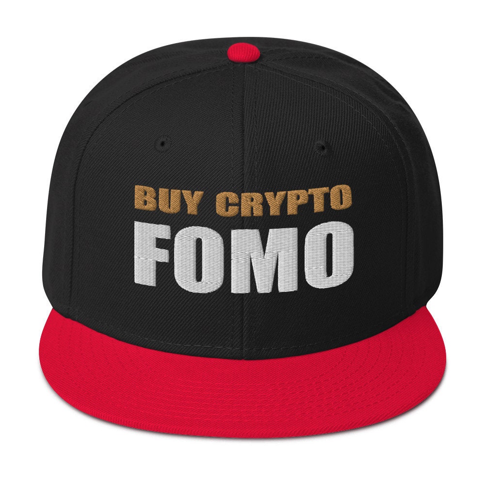 Achetez de la crypto maintenant et du FOMO en Bitcoin Ethereum Flat Bill Cap  Snapback Hat - Etsy France