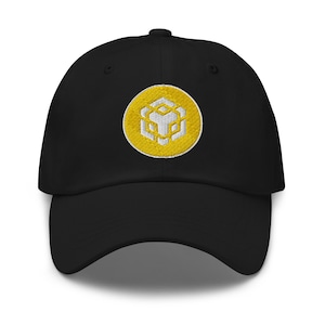 Gorra de béisbol Binance BNB Top Crypto Digital Asset Gorra de papá
