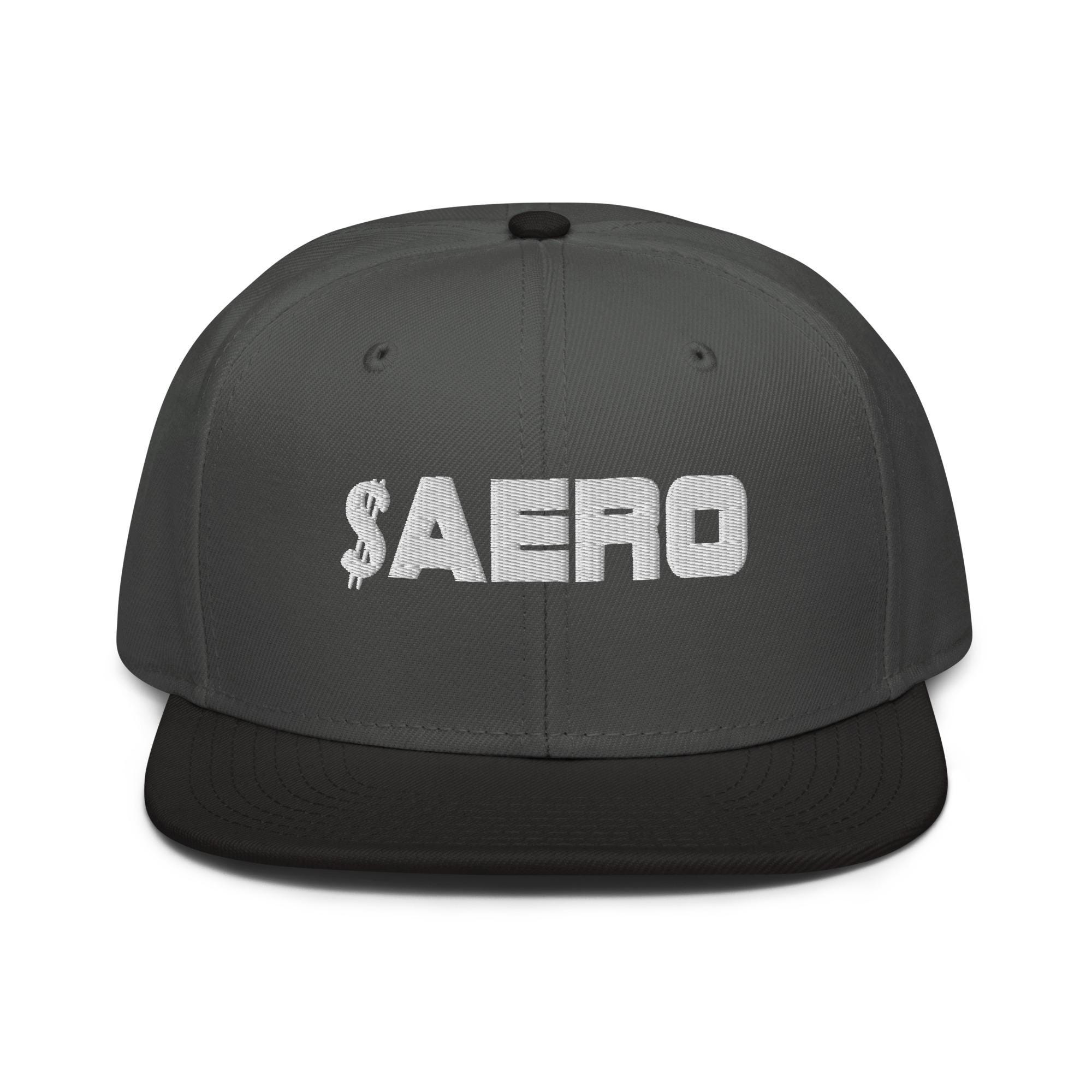 AERO Aerodrome Finance Ticker Cryptocurrency Snapback Hat Flat Bill Cap -  Etsy