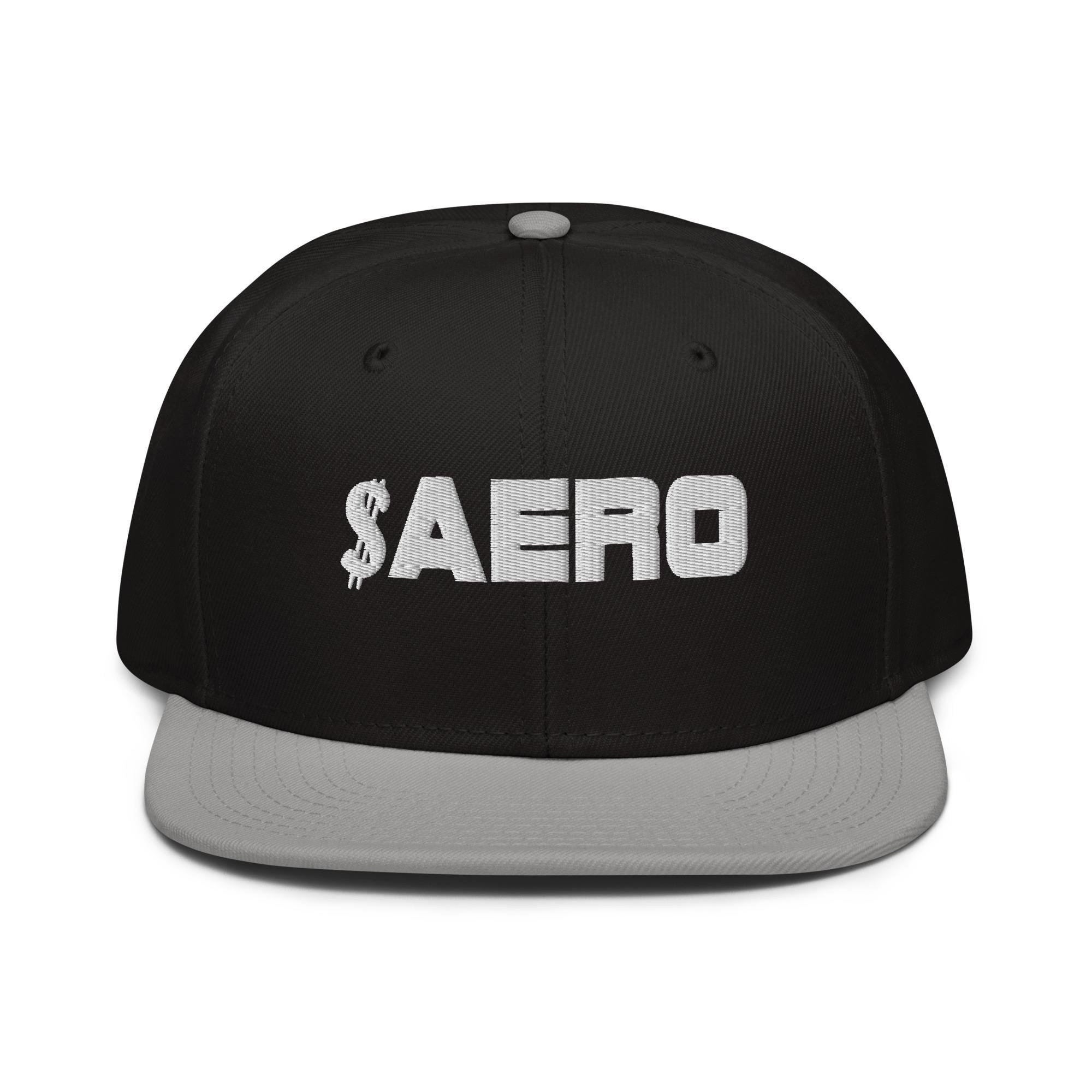 AERO Aerodrome Finance Ticker Cryptocurrency Snapback Hat Flat Bill Cap -  Etsy