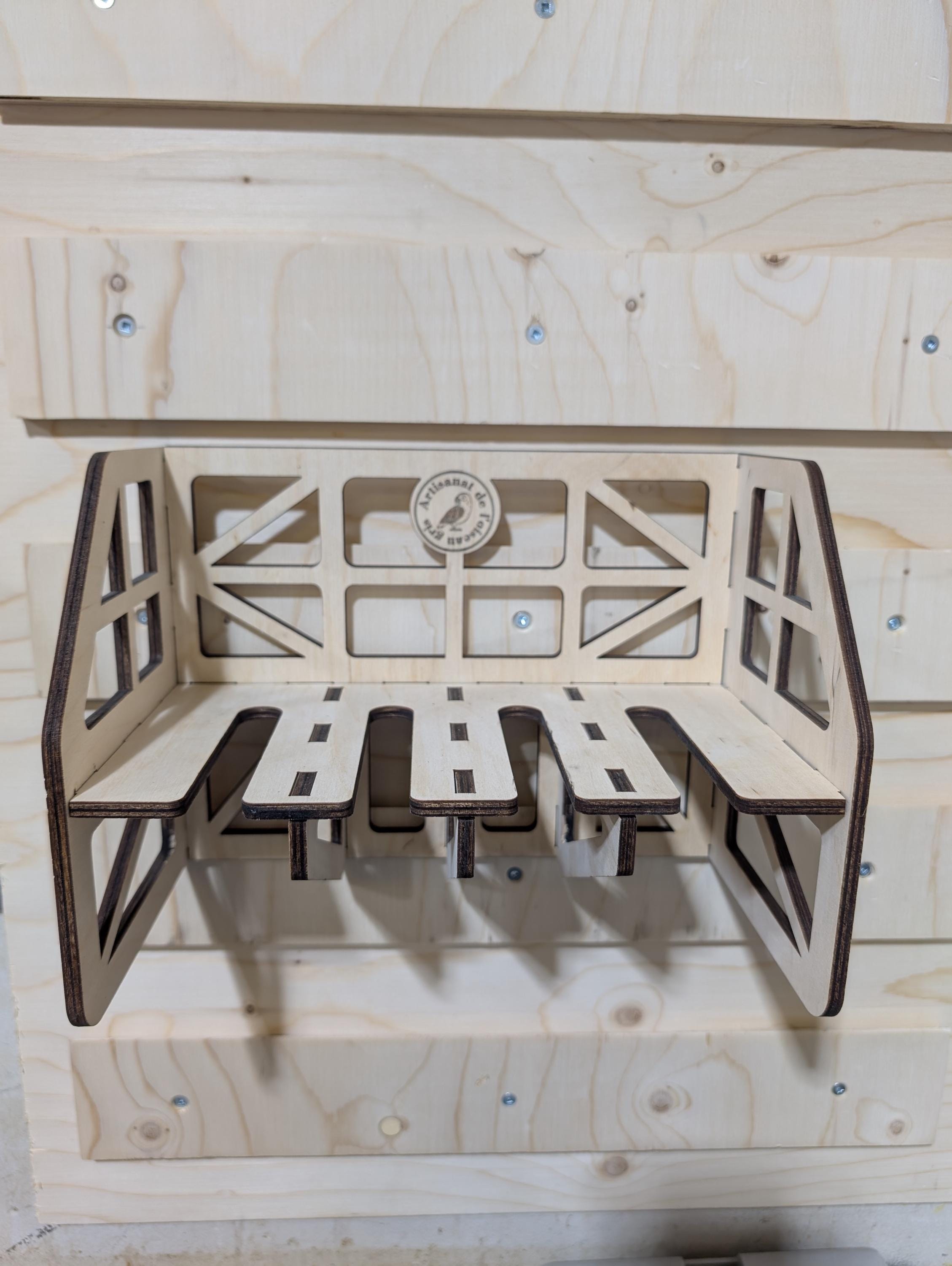 Laser Cut Hammer Rack Plans Svg, Dxf, Ai Files for Tool Storage, French ...
