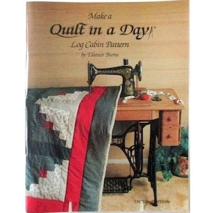 Log Cabin Quilt Pattern Book by Eleanor Burns - 1986 Third Edition
