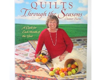 Quilts Through the Seasons A Quilt for Each Month of the Year Book 2006 by Eleanor Burns Quilting Patterns