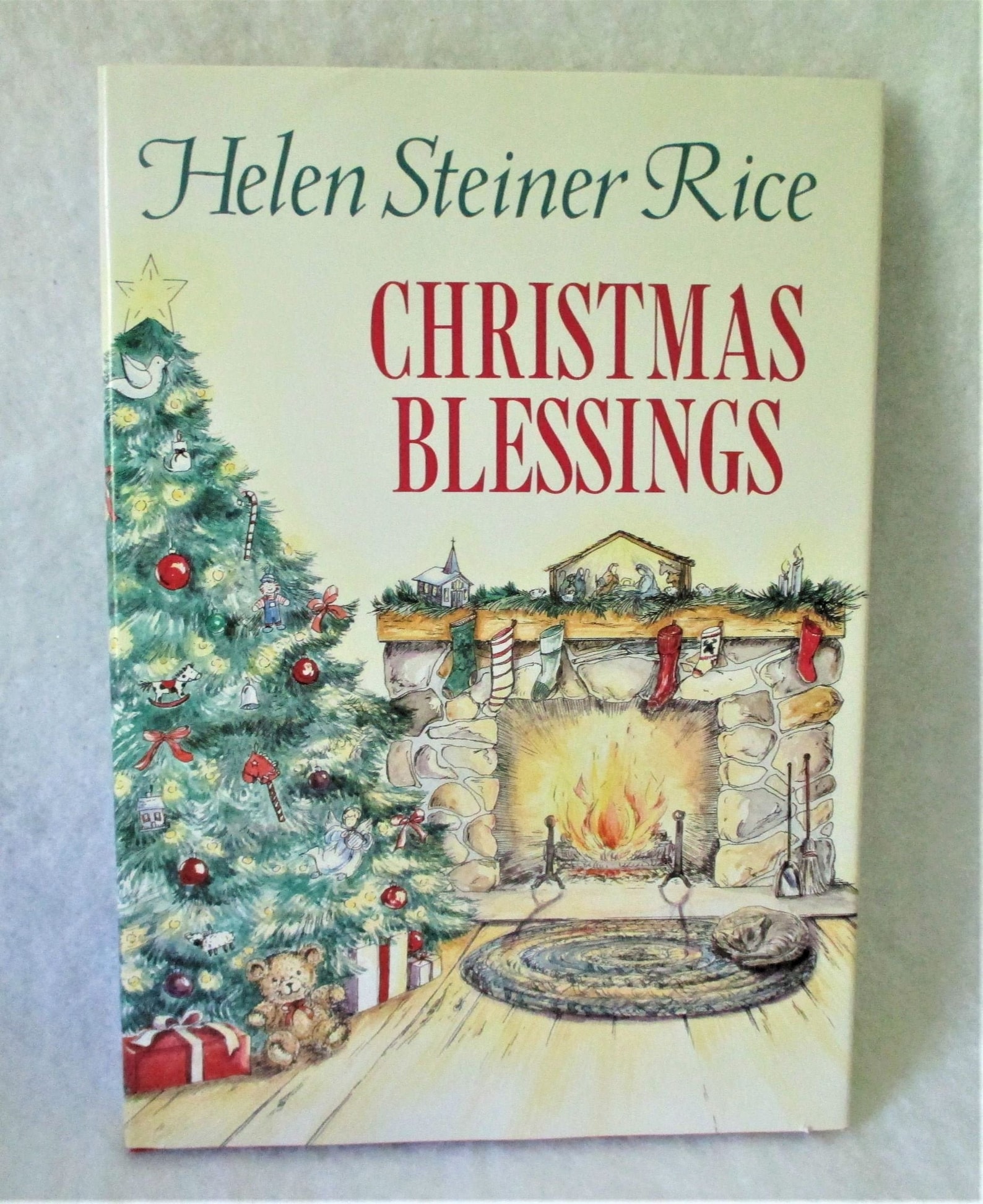 Christmas Blessings Helen Steiner Rice Poetry Book  Etsy