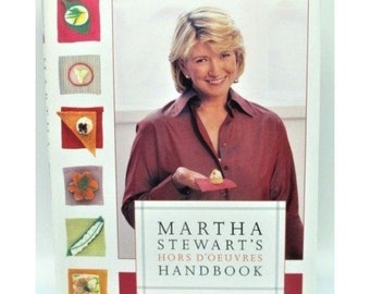 Livre de recettes de hors-d'oeuvres de Martha Stewart