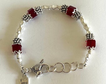 Adjustable Cardinal Bracelet