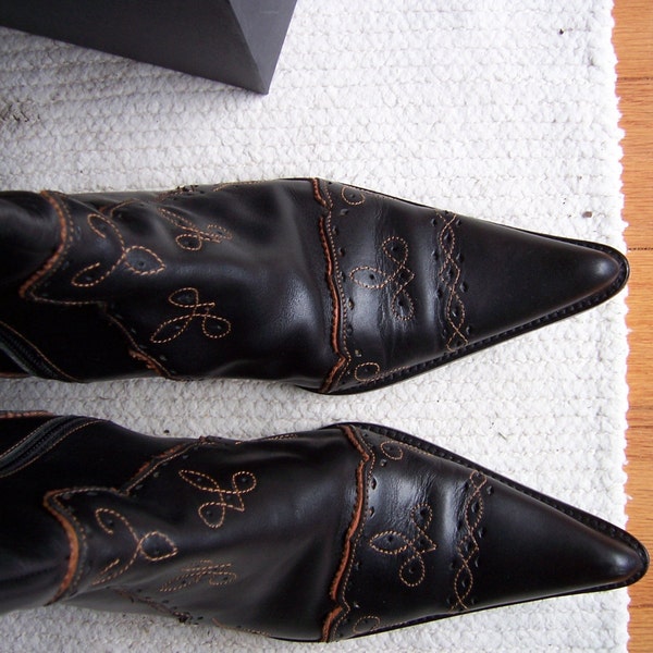 Spectacular LOTTUSSE Black Boots