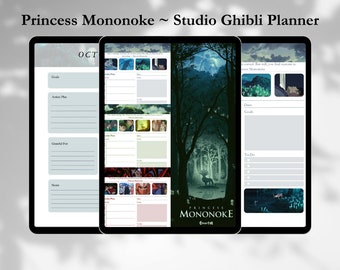Princess Mononoke - Studio Ghibli Planner