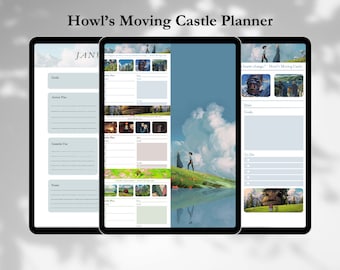Howl's Moving Castle - Studio Ghibli Planner