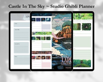 Castle In The Sky - Studio Ghibli Planner