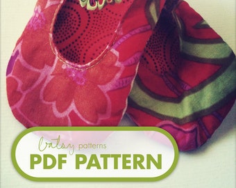 Baby Shoes - Willow - PDF Pattern