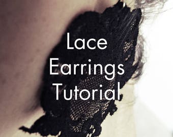 Lace Earring Tutorial