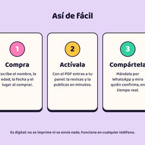 Animierte Einladung zur Quinceañera, Video-Einladung zum Sweet 15, emotionale digitale Einladung zum Mis XV mit RSVP Bild 7