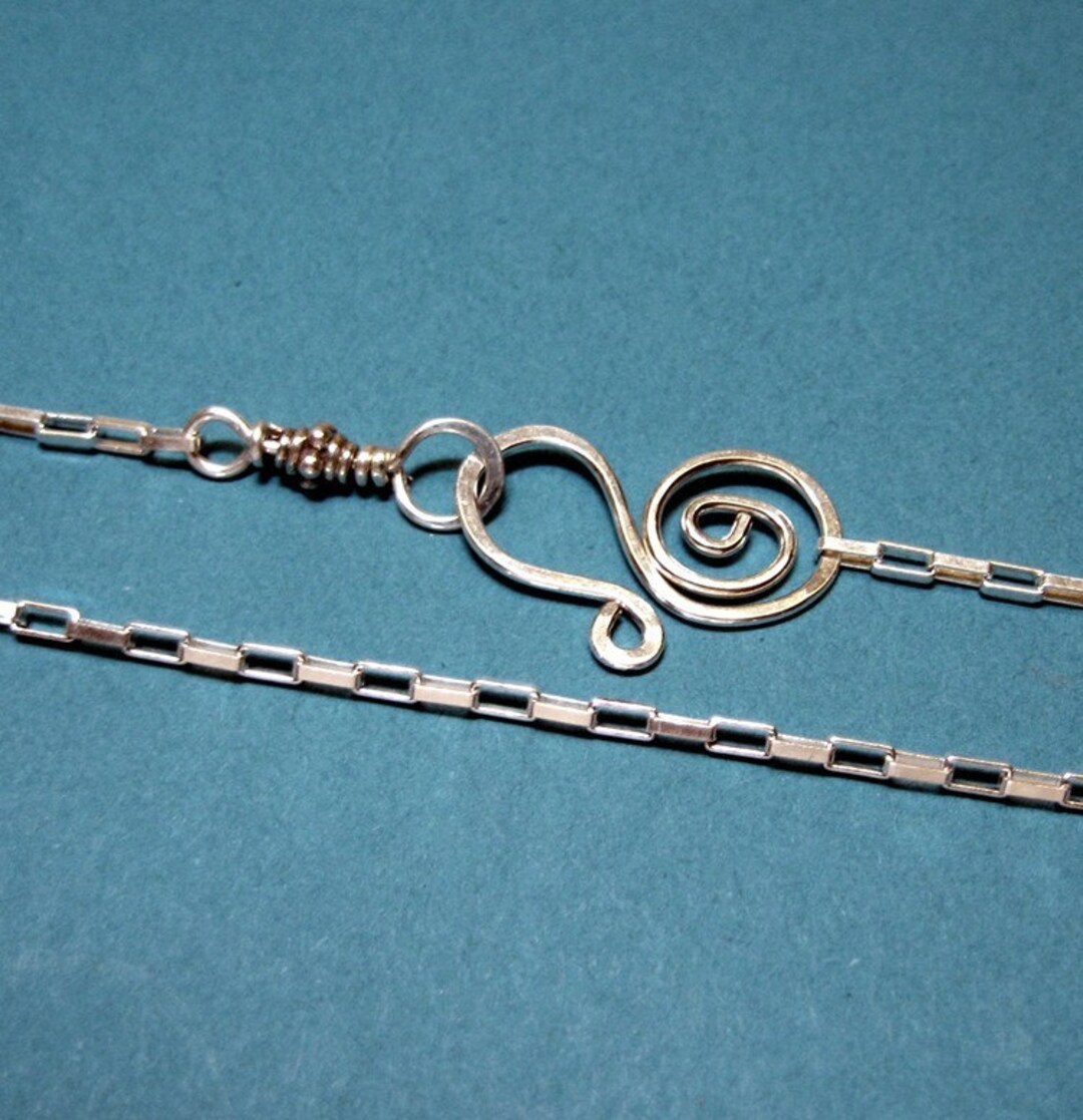 Sterling Silver Long Box Chain CUSTOM Length - Etsy