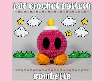 Crochet Pattern: Bombette Amigurumi PDF File