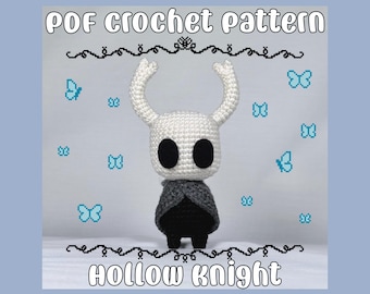 Crochet Pattern: Hollow Knight Amigurumi PDF File
