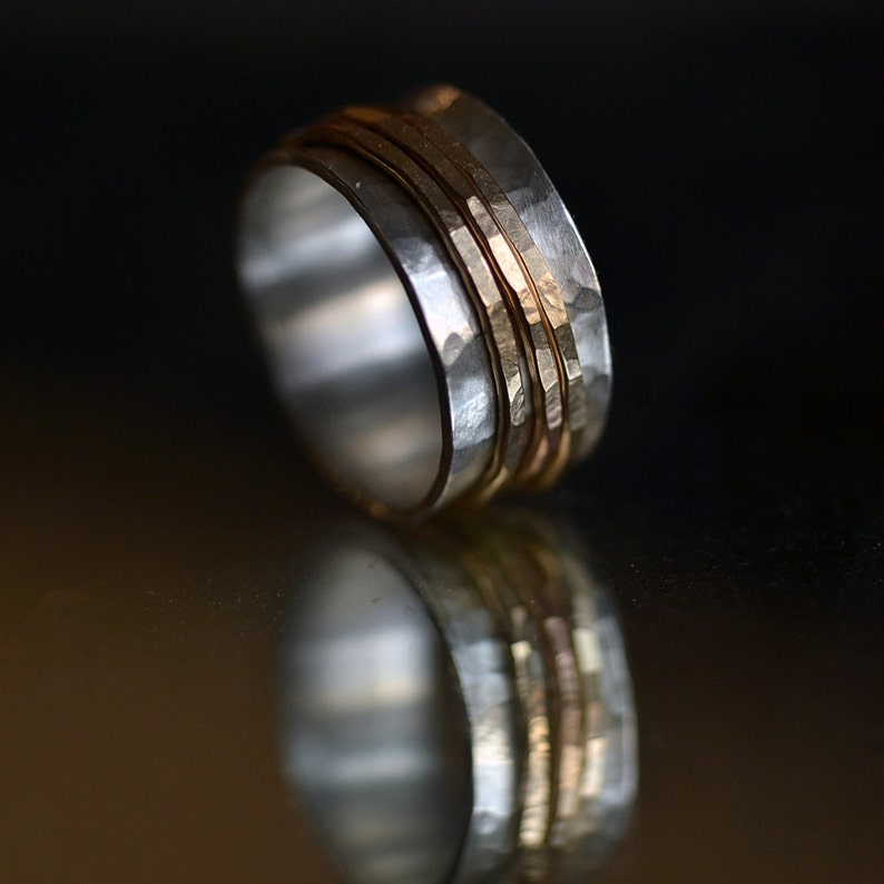 silver fidget spinner