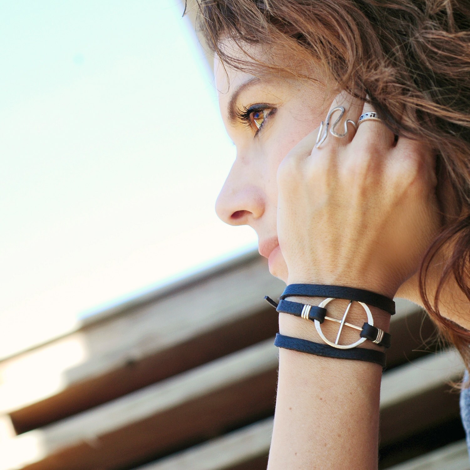 Earth Day Earth Day Jewelry Leather Wrap Bracelet Etsy