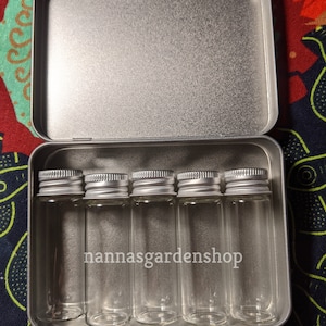 Scratch Dent Blemish SALE - Modern Pocket Spice Kit with Aluminum Tops  (empty) - BUSHCRAFT, Bug-Out, Travel, Hiking, Work -Limited Quantity