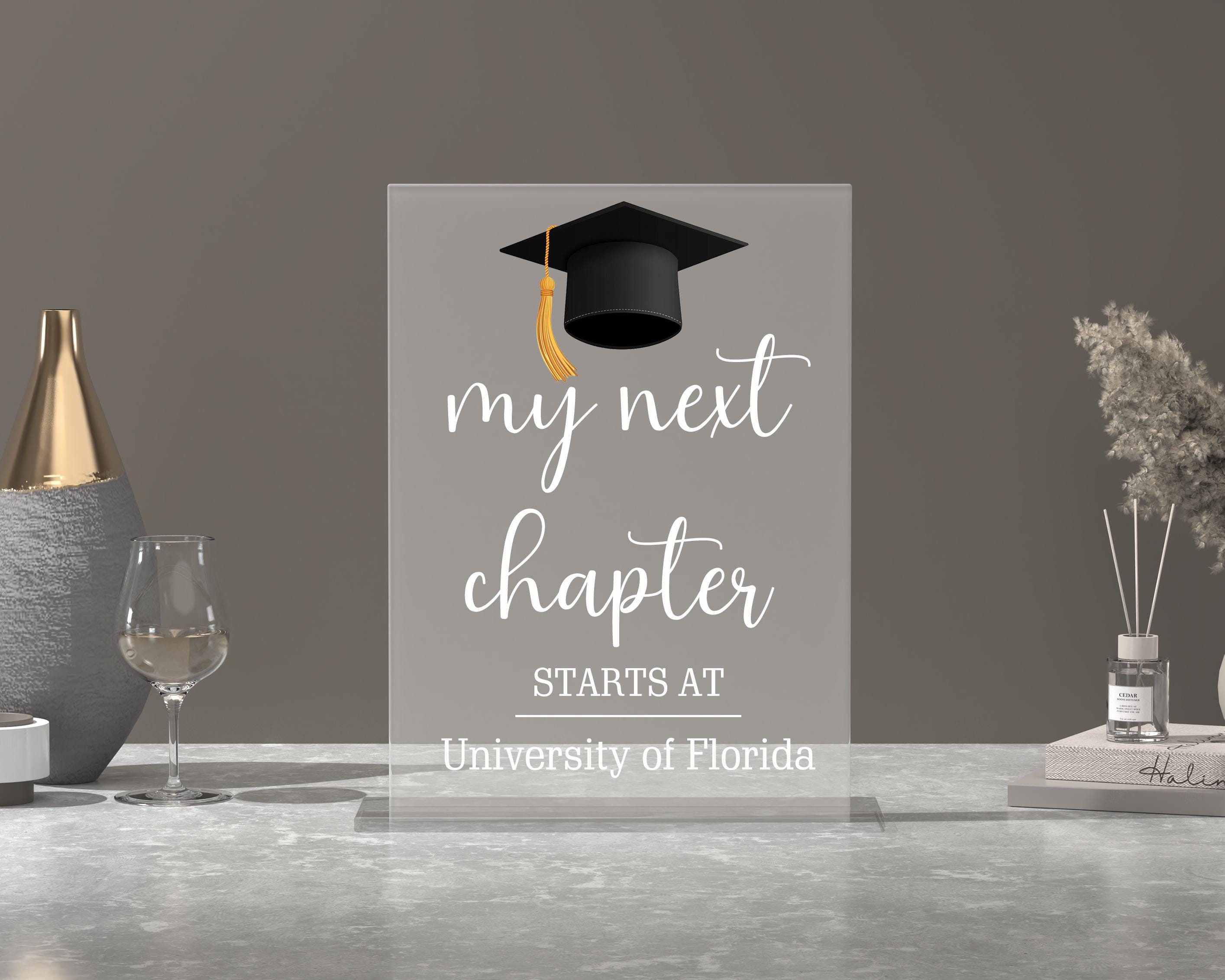 My Next Chapter Starts at Sign/personalized Graduation Party Decoration ...