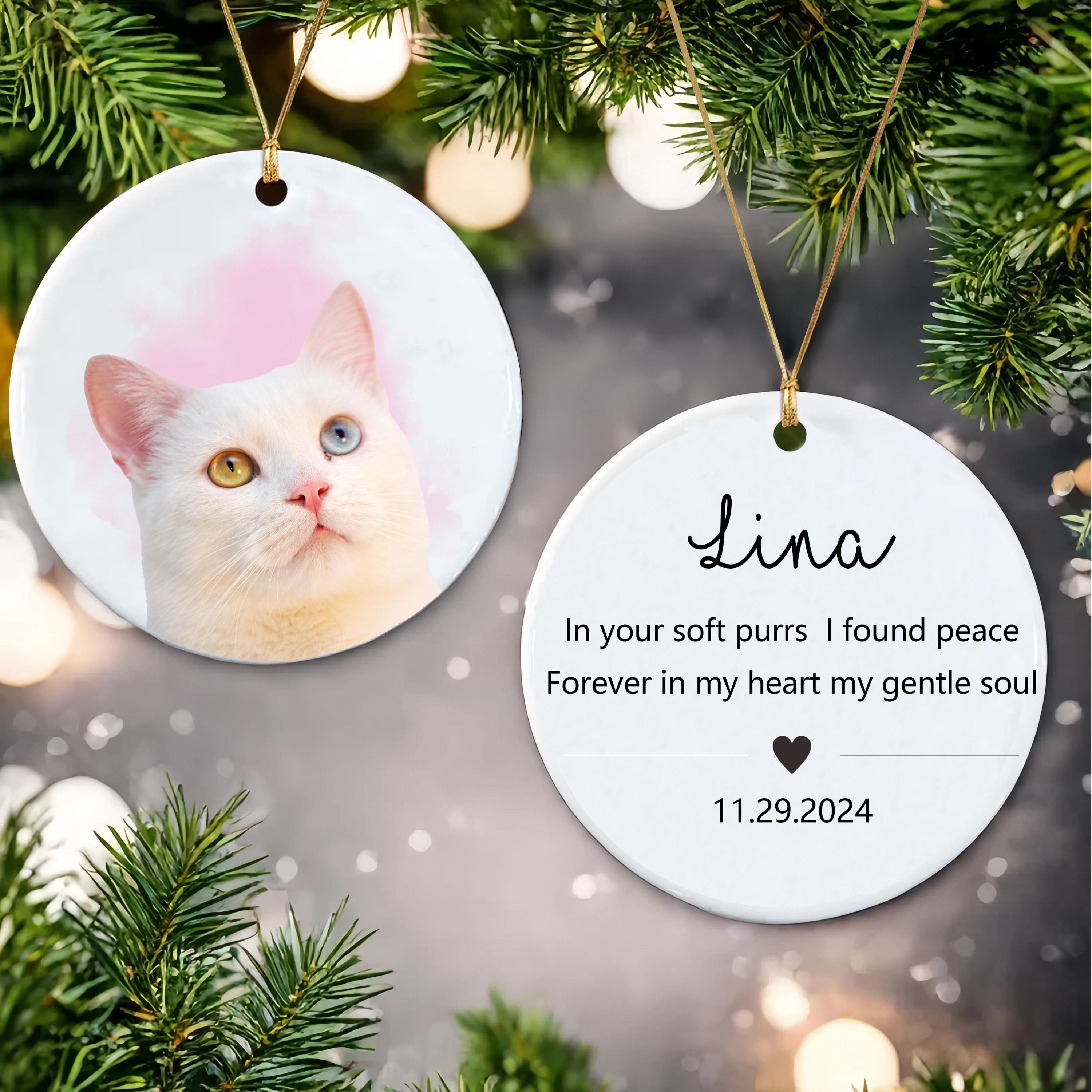 Personalized Pet Portrait Ornament | Custom Pet Ornament Using Dog or ...