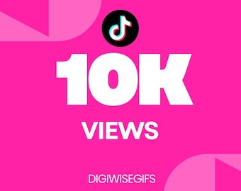 10.000 Real Tik Tok Video Views | Organic Reel Promotion, Visibility Boost