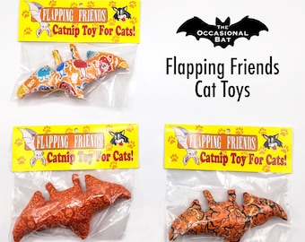 Flapping Friends - Bat Catnip Cat Toys (3 pack)