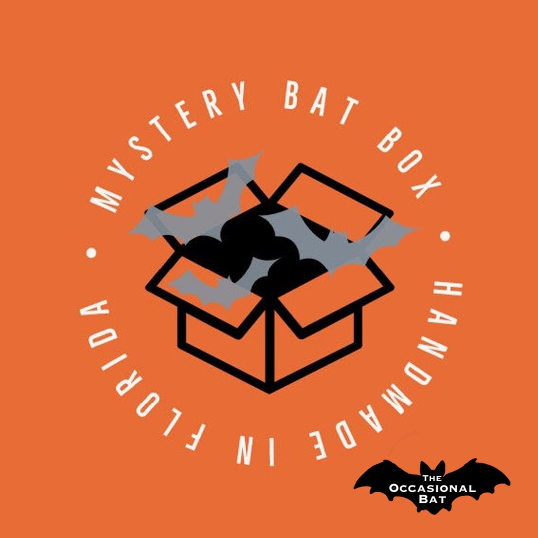 Mystery Bat Box: Plush Bats, Bookmark & Bat Charm - Etsy