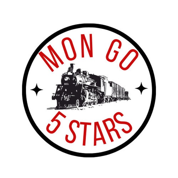 Mon go 5 Star Sticker