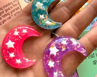 WORRY STONE- Moon Sensory - Visual and Sensory Stim Experience - Discrete - Travel