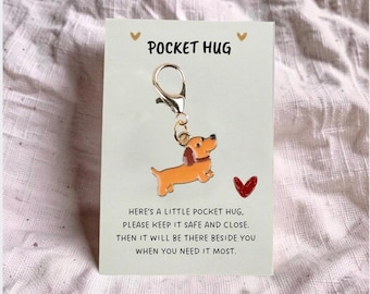 Sausage Dog Pocket Hug