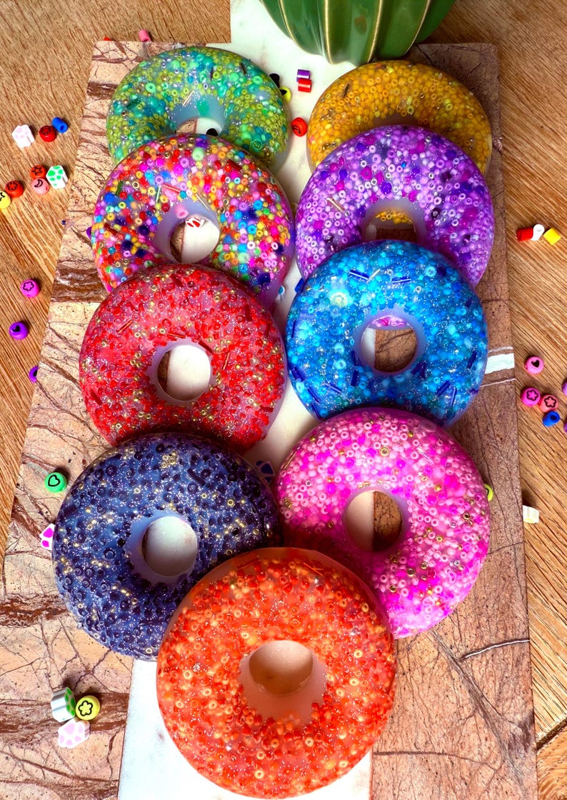 “Doughnut picky pad sensory fidget toy for skin picking anxiety relief”