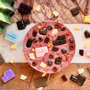 HERBRUIKBARE Chocoholic Picky Pad – herbruikbaar skinpicking fidgetspeeltje | Sensorisch speelgoed voor ADHD | Stimulerend kussen voor angstverlichting