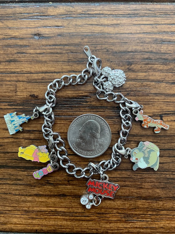 Disney character charm bracelet outlet