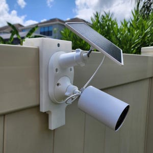 TP-Link Tapo SolarCam Fence Camera Mount: Damage-Free, Adjustable