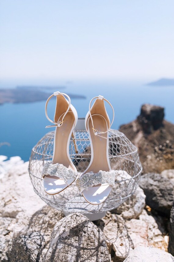 plain wedding shoes