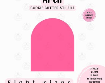 Plik STL Arch Cookie Cutter
