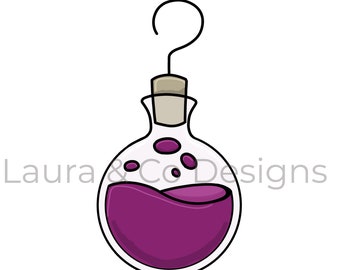 Potion SVG Silhouette or Cricut File