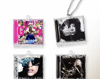 Lady Gaga Miniature Vinyl Keychains | Mayhem, Born This Way, The Fame, The Fame Monster, Artpop