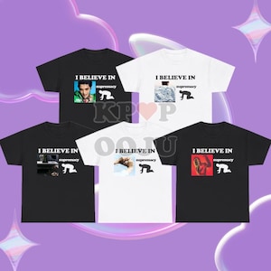 I believe in nct solo debut supremacy member version unisex kpop t-shirt custom meme concert nctzen czennie nct 127 wayv fan gift