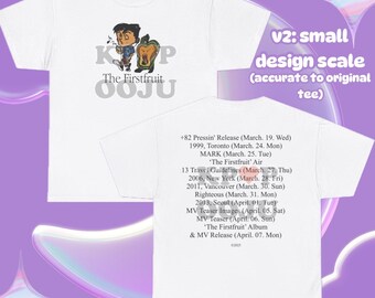 NCT マーク The Firstfruit TIBLE T-SHIRT NCT Mark The Firstfruit 4th Tour Neo City T-Shirt