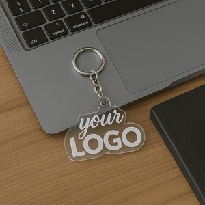 Custom Logo Keychain, Corporate Gifts, Acrylic Keychain With Logo ...