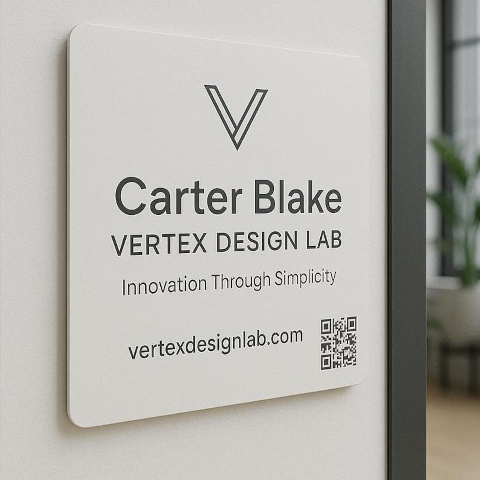 Custom Acrylic Business Logo Sign, Door Sign, Wall Hanging Business ...