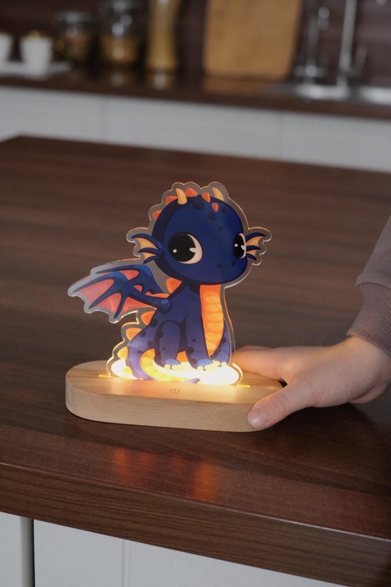 Safari Night Light, Baby Gift , Kids Night Light, Nursery Night Light, Personali