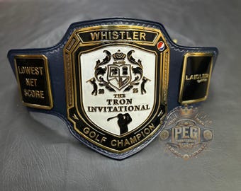 Personalized Golf Championship Belt