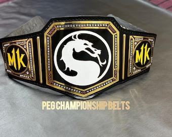 Customized Mortal Kombat Championship Belt
