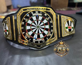 Pas mistrzowski do gry w rzutki: Winmau Game Trophy, skóra naturalna