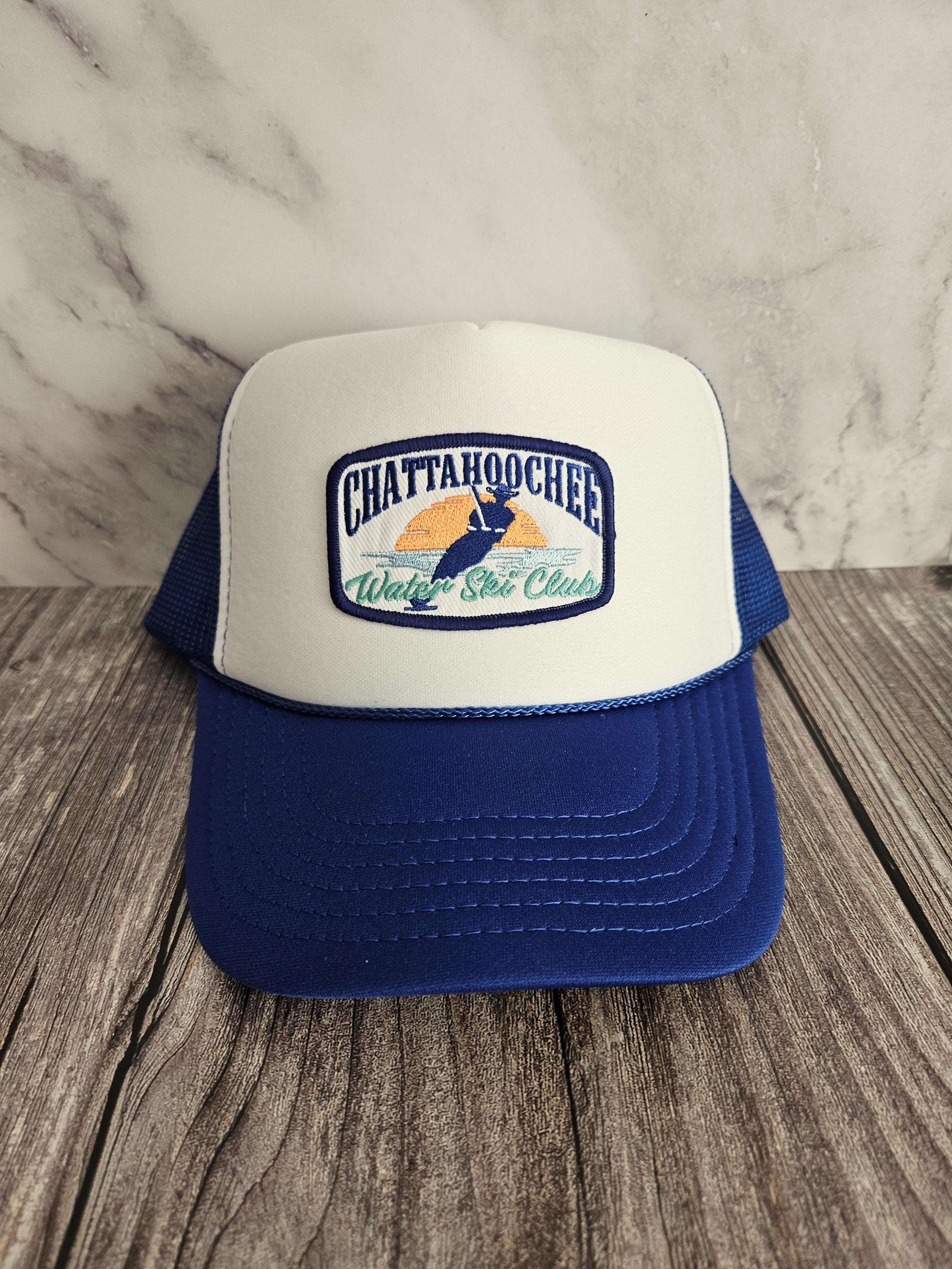 Retro Chattahoochee Funny Water Ski Richardson 112 Trucker Mesh Cowboy Hat Cap Chattahoochee Hat - Etsy main image 3