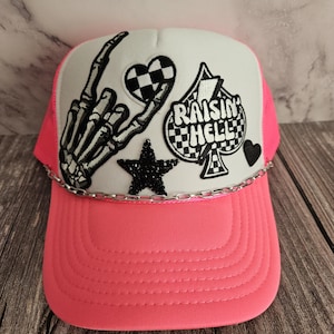Rockin and Raisin' Hell Patch Hat